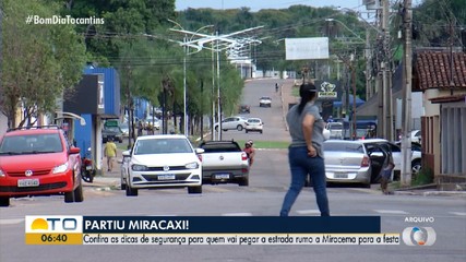Confira dicas de segurança para quem vai pegar a estrada rumo ao Miracaxi 2025