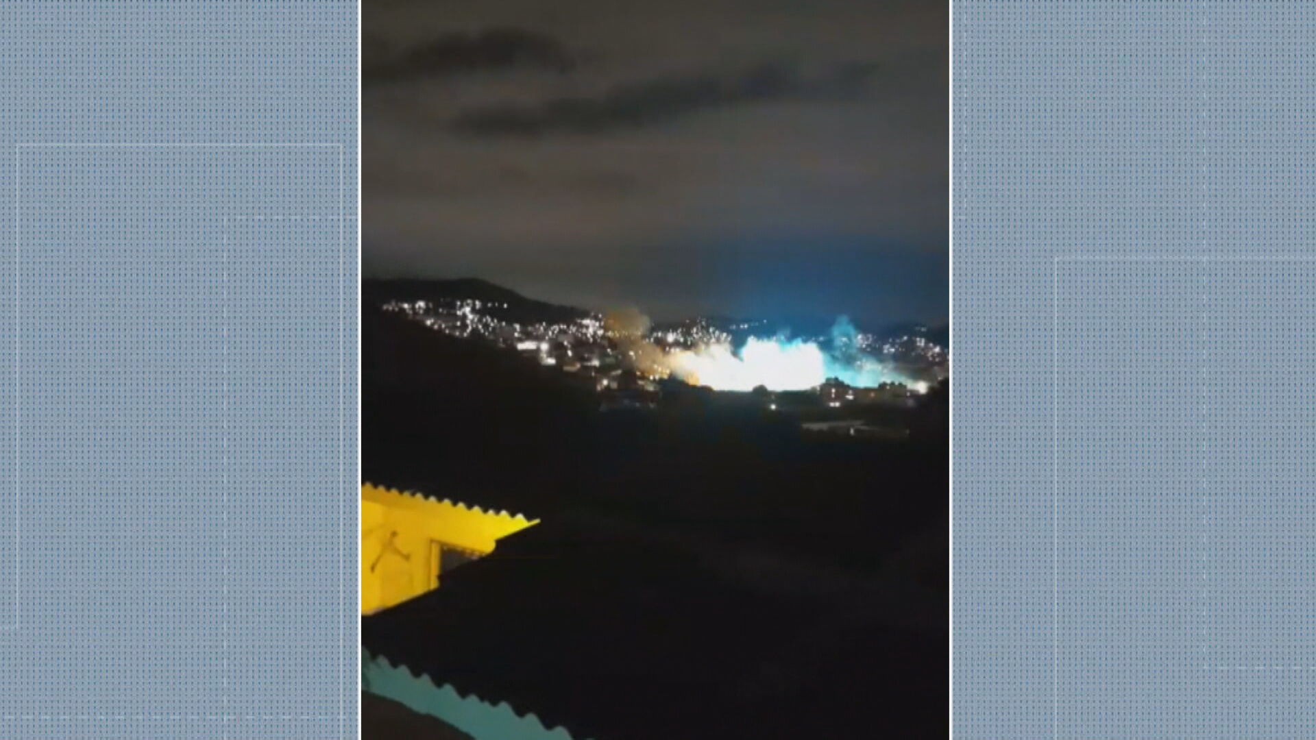 Incêndio atinge trem da SuperVia próximo à estação Quintino, na Zona Norte do Rio