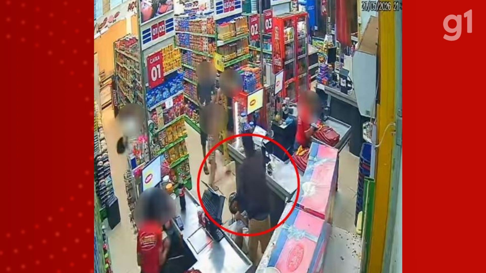 Homem é baleado ao entrar em supermercado em Imperatriz no MA 