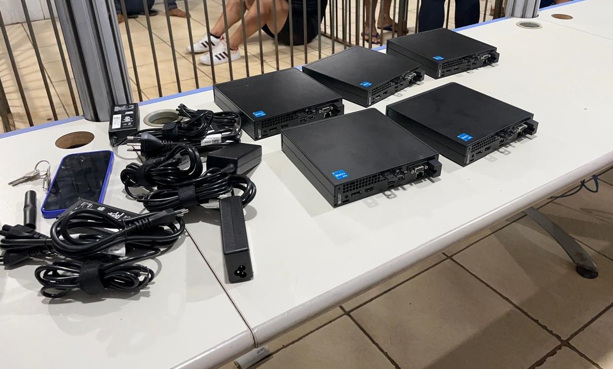 Homem é preso tentando vender computadores furtados da prefeitura em Porto Velho