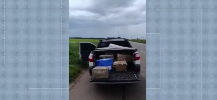 Polícia prende homem com 348 kg de pasta base de cocaína em rodovia no PA