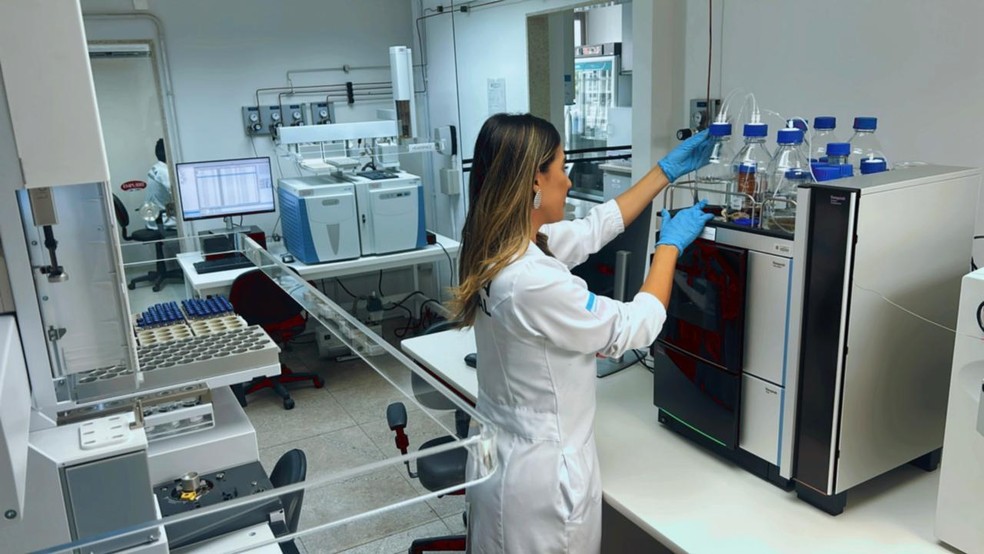 Instituto de Laboratórios de Análises Forenses (ILAF), em Vitória.  — Foto: Divulgação/PCIES