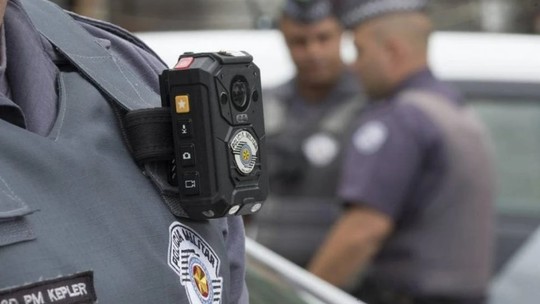 Maioria dos estados com câmeras corporais nas polícias usa gravação ininterrupta - Foto: (Divulgação/Secom/GESP)