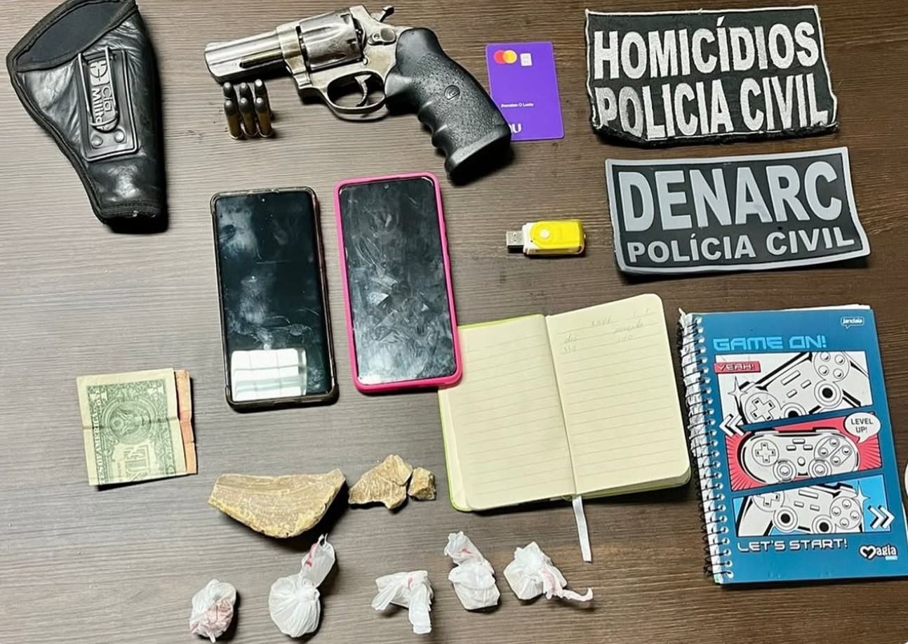 Preso suspeito de matar homem a tiros em Imperatriz; crime teria relação com facção criminosa