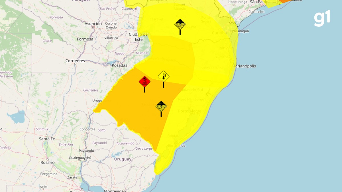 Após calor intenso, RS se prepara para temporais e queda de temperatura (por pouco tempo)