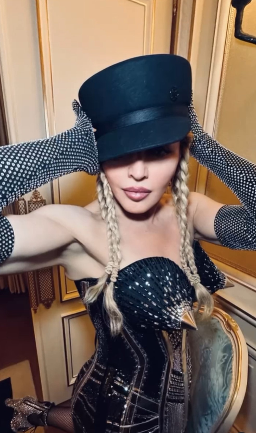 A cantora Madonna — Foto: Reprodução/Instagram/@madonna