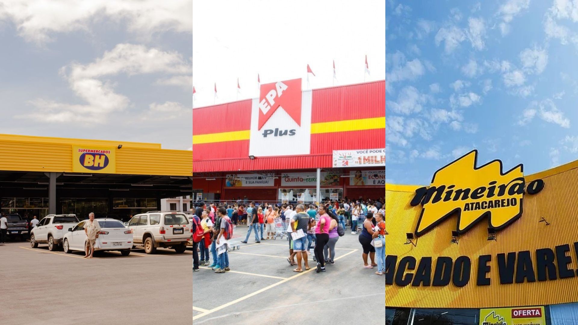 Supermercados BH, EPA e Mineirão assinam acordo para unir operações em MG e outros três estados