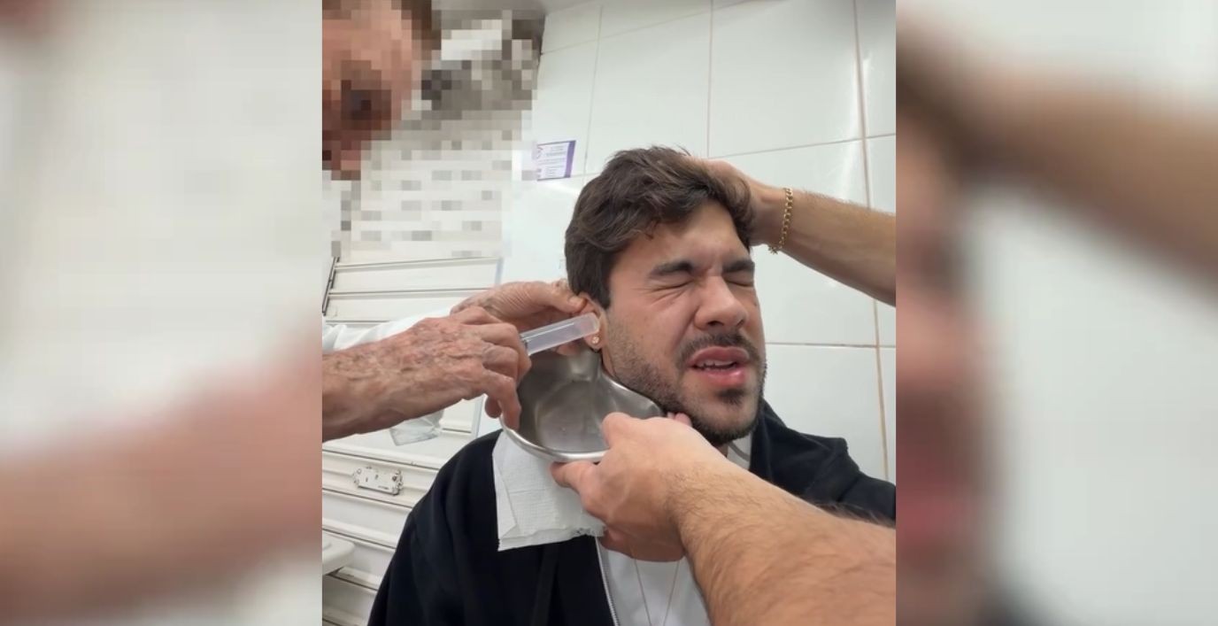 VÍDEO: influenciador Álvaro Xaro passa apuros após mosquito invadir seu ouvido durante 'date' 