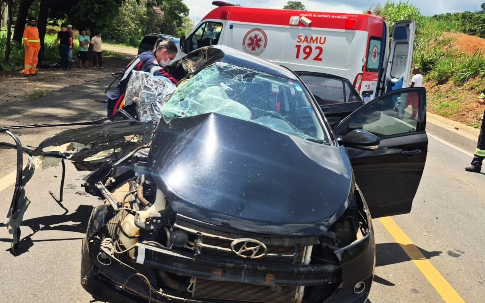 Acidentes de trânsito no Sul de Minas quinta-feira 19 de fevereiro