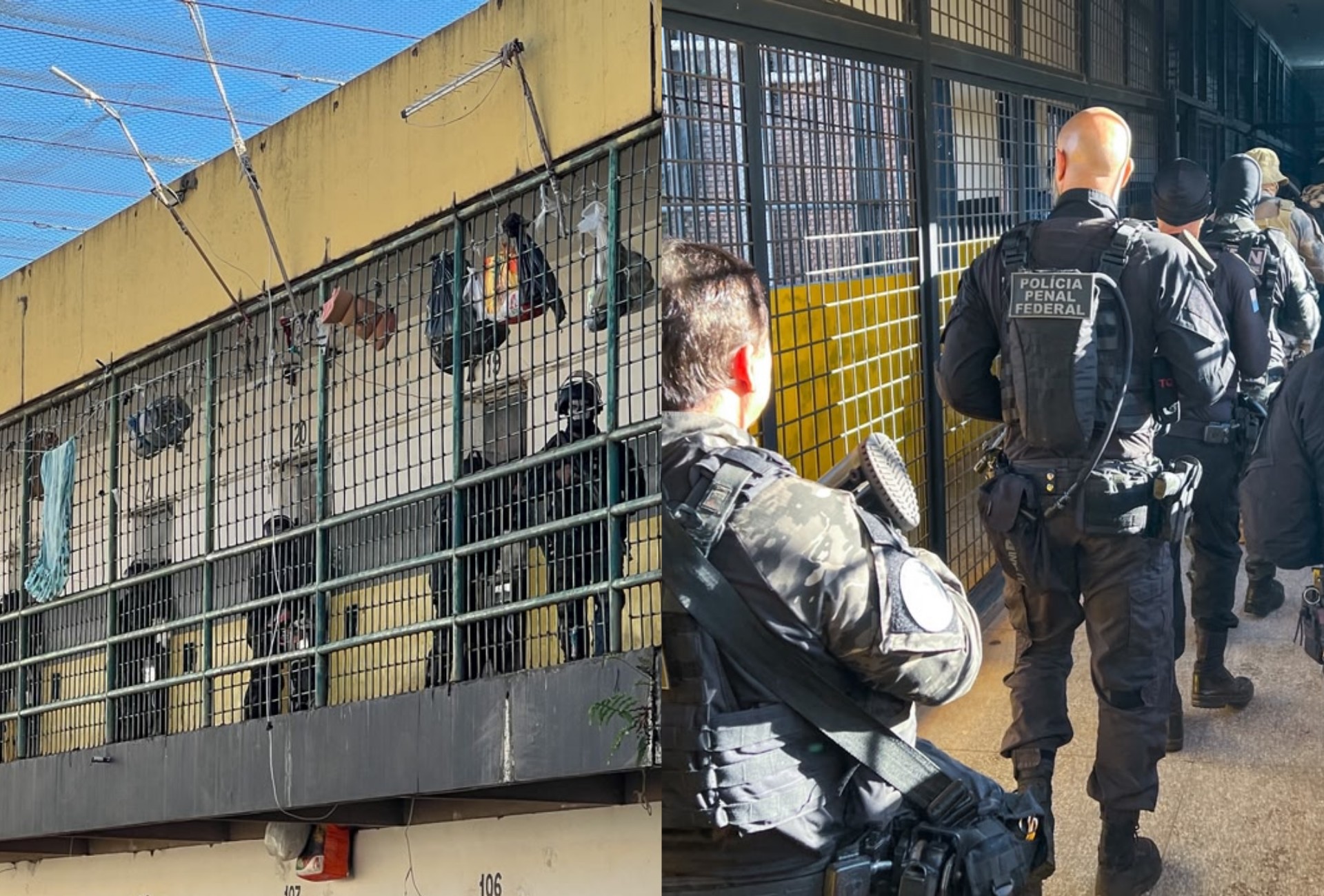 Presídio de Campo Grande recebe reforço inédito contra o crime organizado