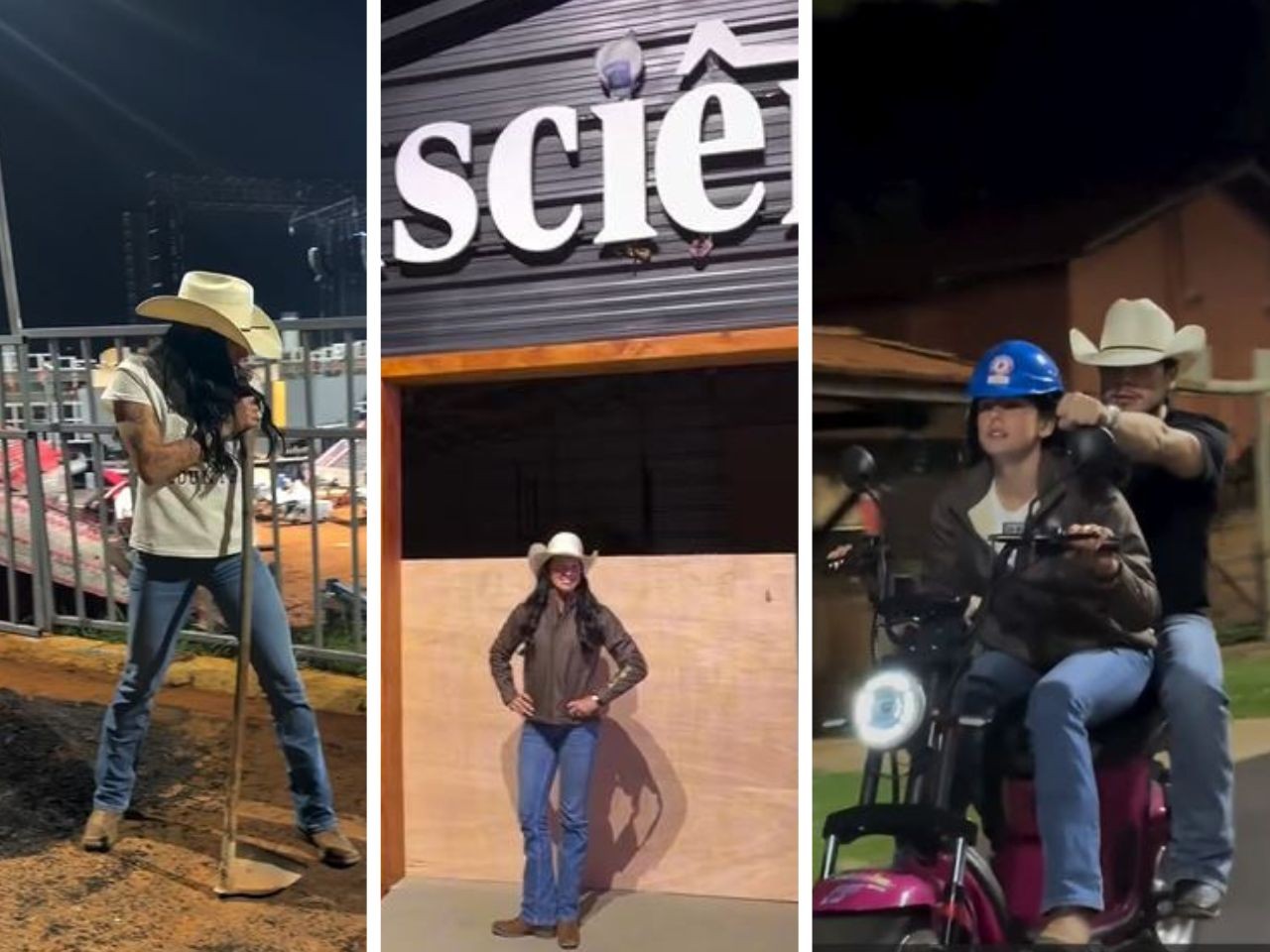 Ana Castela faz tour pela madrugada e mostra os bastidores da Festa do Peão de Barretos