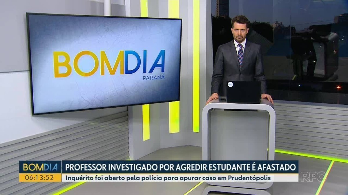 Professor de colégio estadual cívico-militar é afastado suspeito de agredir aluno em sala de aula