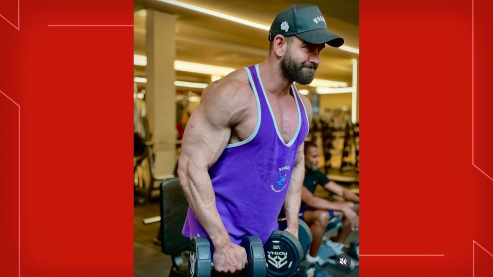 Fisiculturista José Mateus Correia Silva, de 28 anos. — Foto: reprodução/redes sociais
