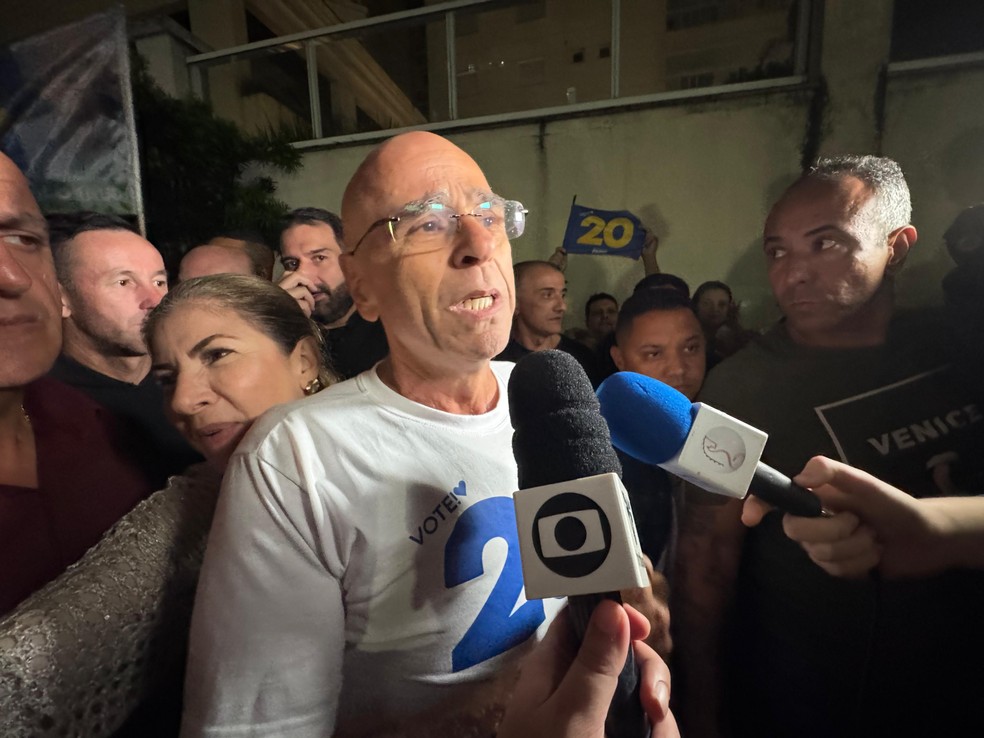 Farid Madi (Pode) foi eleito com 55,38% dos votos válidos — Foto: Matheus Croce