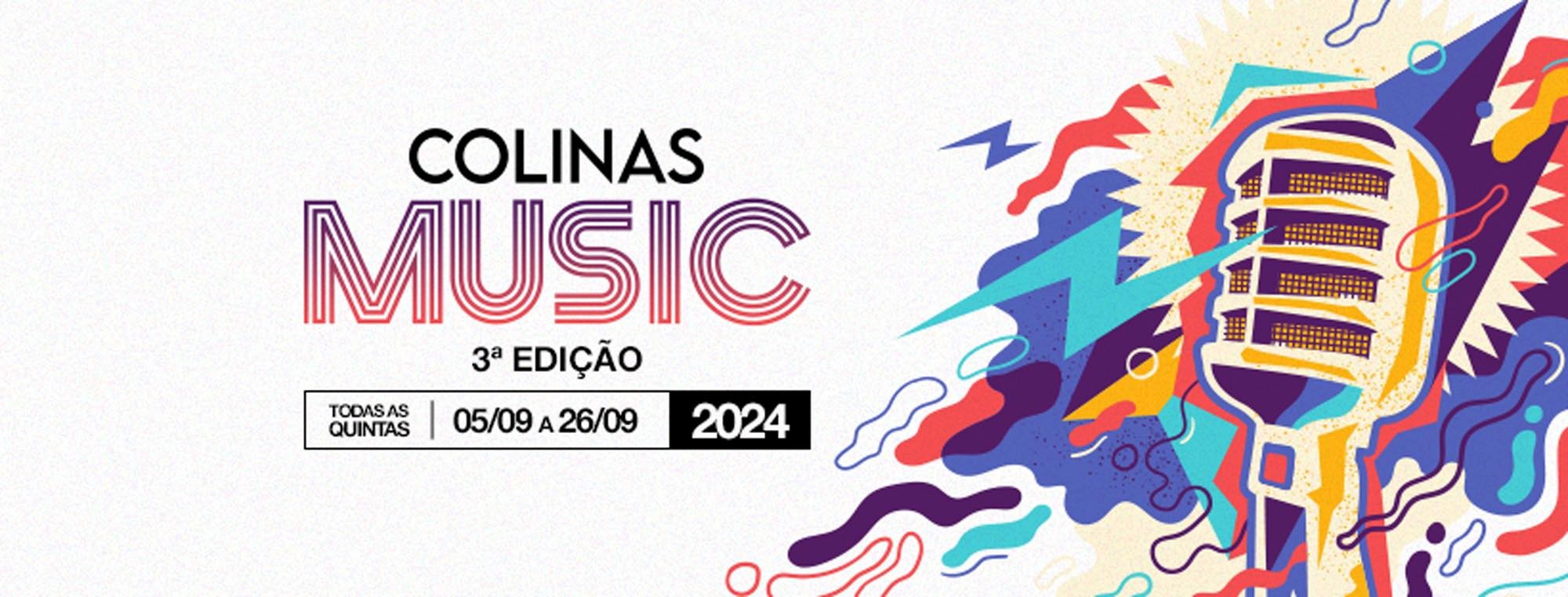 Festival Colinas Music tem mais dois shows gratuitos em São José