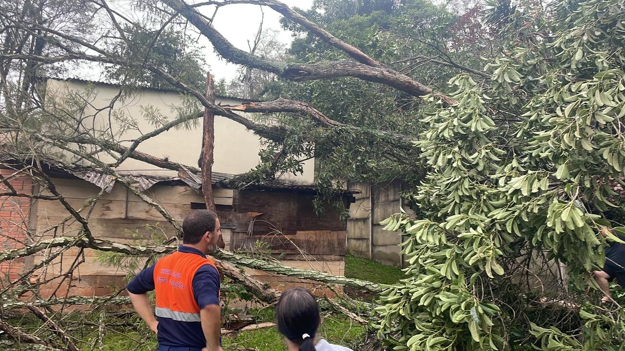 Defesa Civil e equipes de limpeza trabalham para diminuir reflexos das chuvas nas regiões de Sorocaba e Jundiaí