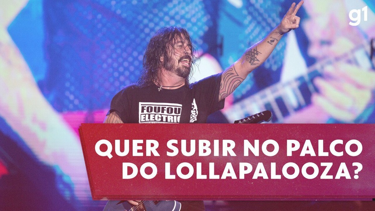 Foo Fighters virá pela 6ª vez ao Brasil