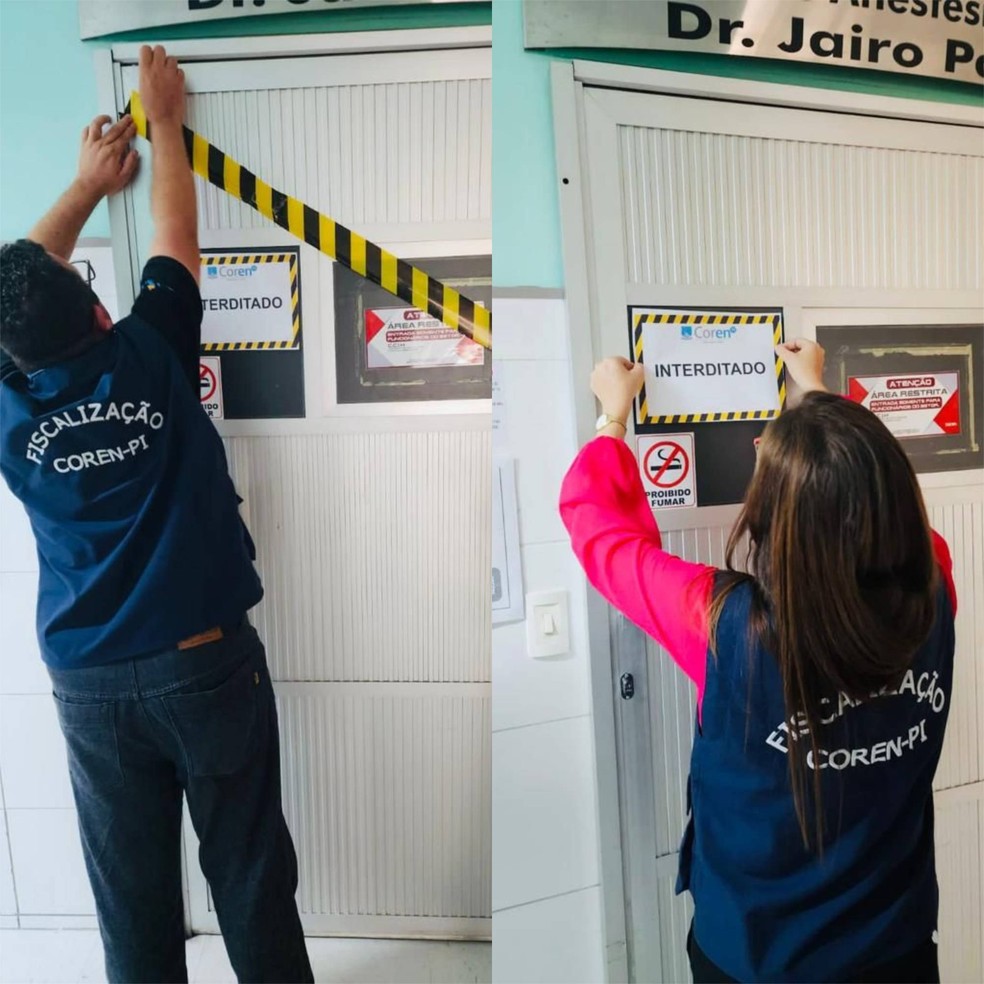 Coren-PI decreta interdição ética nos serviços de enfermagem de hospital particular em Teresina — Foto: Divulgação