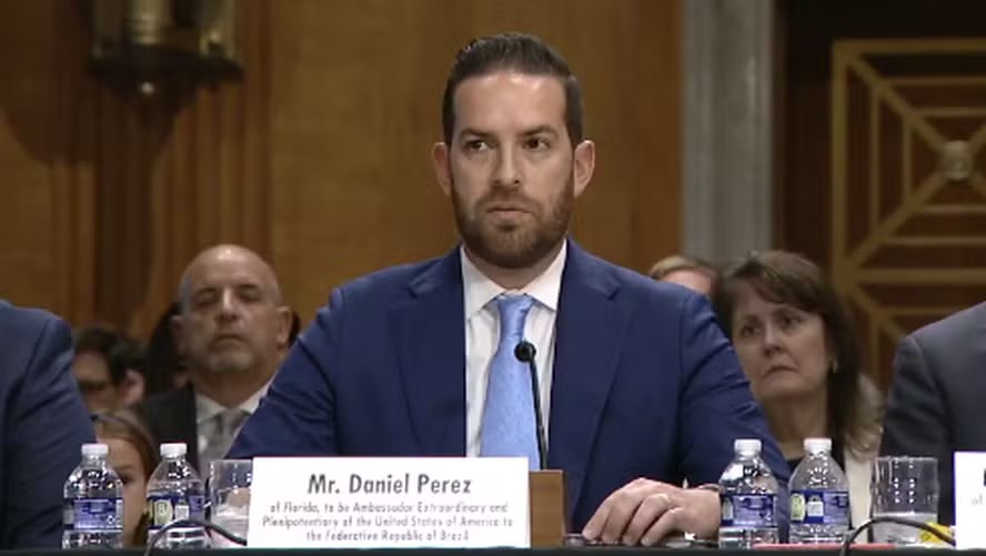Quem é Daniel Perez, o indicado para a embaixada no Brasil que está no centro de nova crise diplomática com os EUA