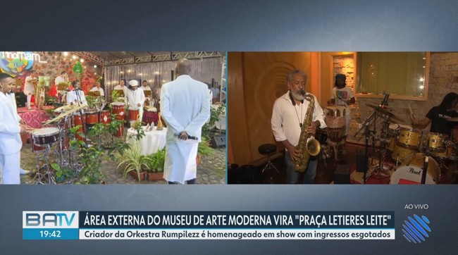 Maestro Letieres Leite é homenageado no Museu de Arte Moderna da Bahia