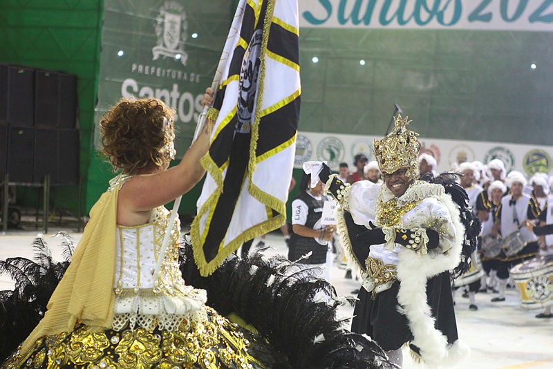 Sangue Jovem homenageia cidade do litoral de SP no Carnaval de Santos