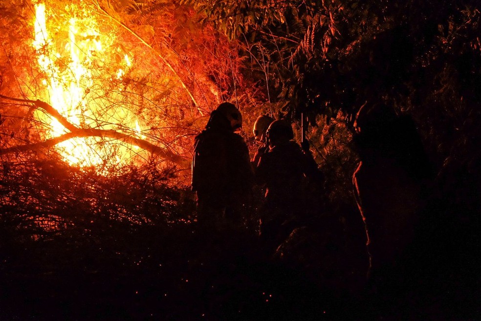 Com aumento nos focos de incêndio, Corpo de Bombeiros reforça em mais de 80% efetivo no Acre — Foto: Alexandre Cruz-Noronha/Sema