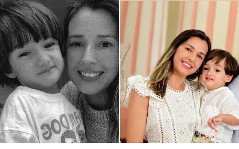Marcela de Oliveira Silva e o filho, Luís Eduardo, de 3 anos, morreram em um acidente na BR-153, em Prata (MG). Marcela era ex-servidora pública do município de Ceres, que manifestou pesar pela morte — Foto: Reprodução/Instagram de Dimalu Acessórios