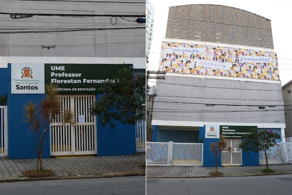 Santos inaugura escola municipal no Embaré; conheça o novo prédio