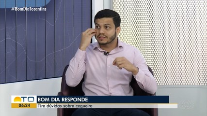 Especialista explica sobre cegueira e métodos de prevenção no Bom Dia Responde