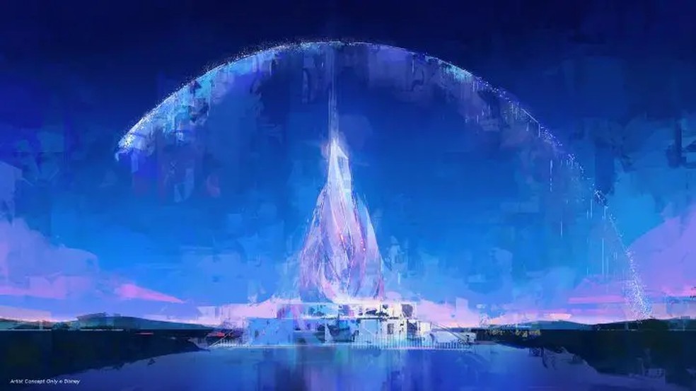 CEO da Disney disse que parque será 'autenticamente Disney e distintamente emiradense' — Foto: Walt Disney Company and Miral