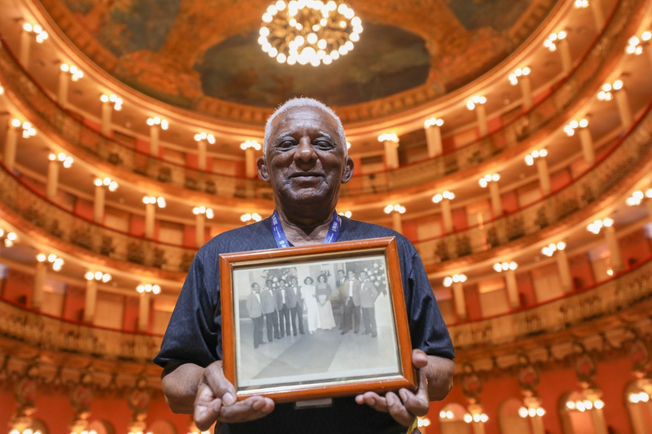 Sêo Nonato, funcionário mais antigo do Teatro Amazonas, morre aos 89 anos