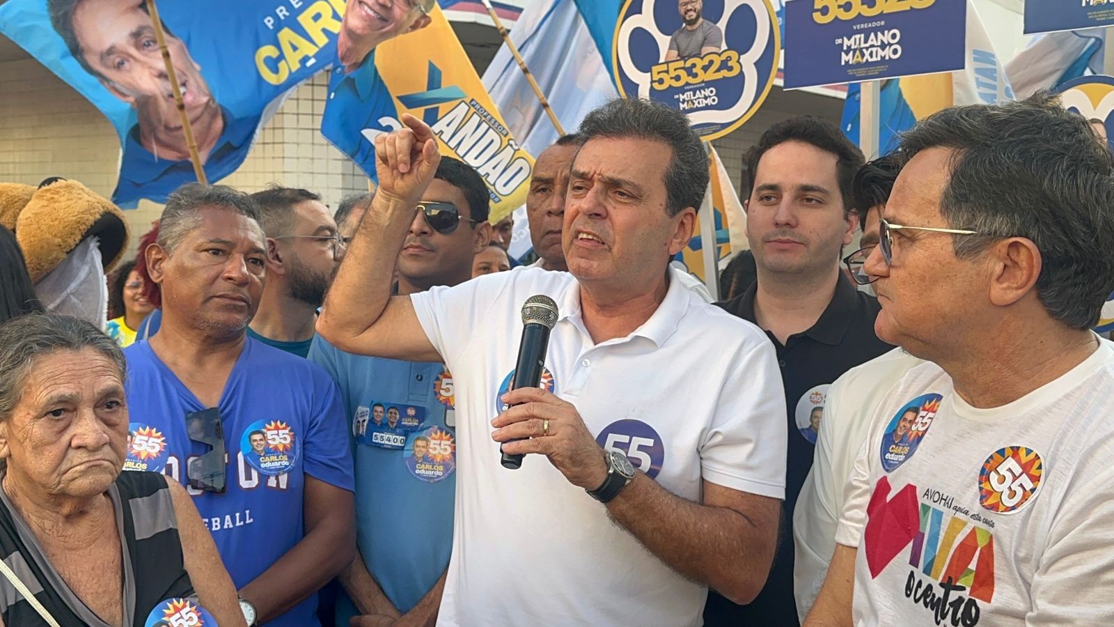 Carlos Eduardo promete recuperar atividade econômica do Centro de Natal