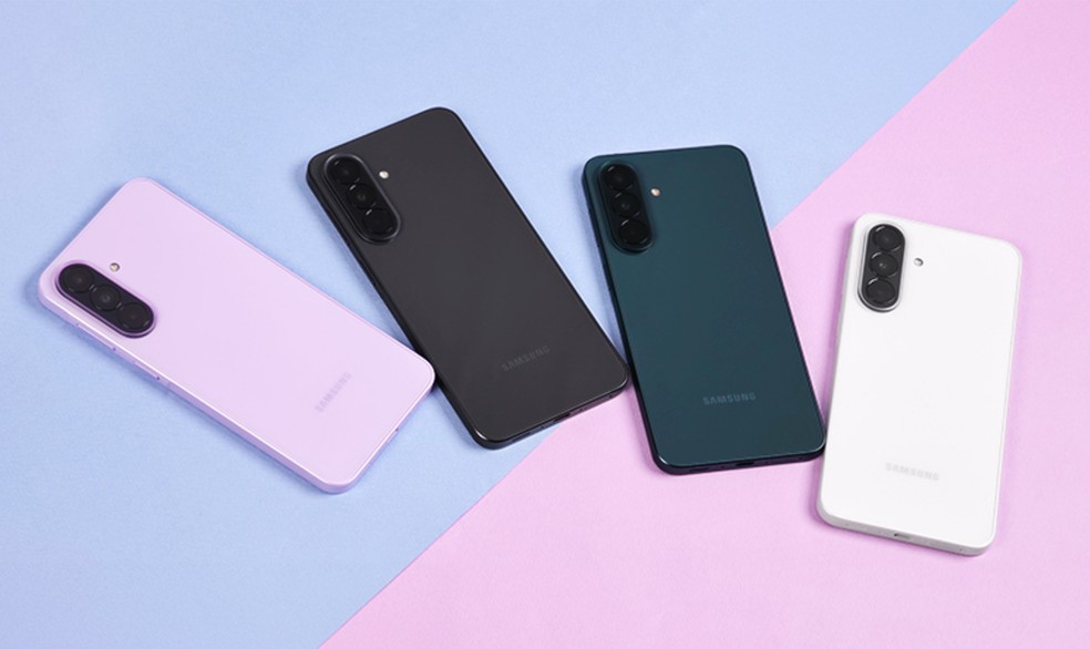 Linha Galaxy A37, anunciada pela Samsung nesta quarta (15) em São Paulo — Foto: Divulgação