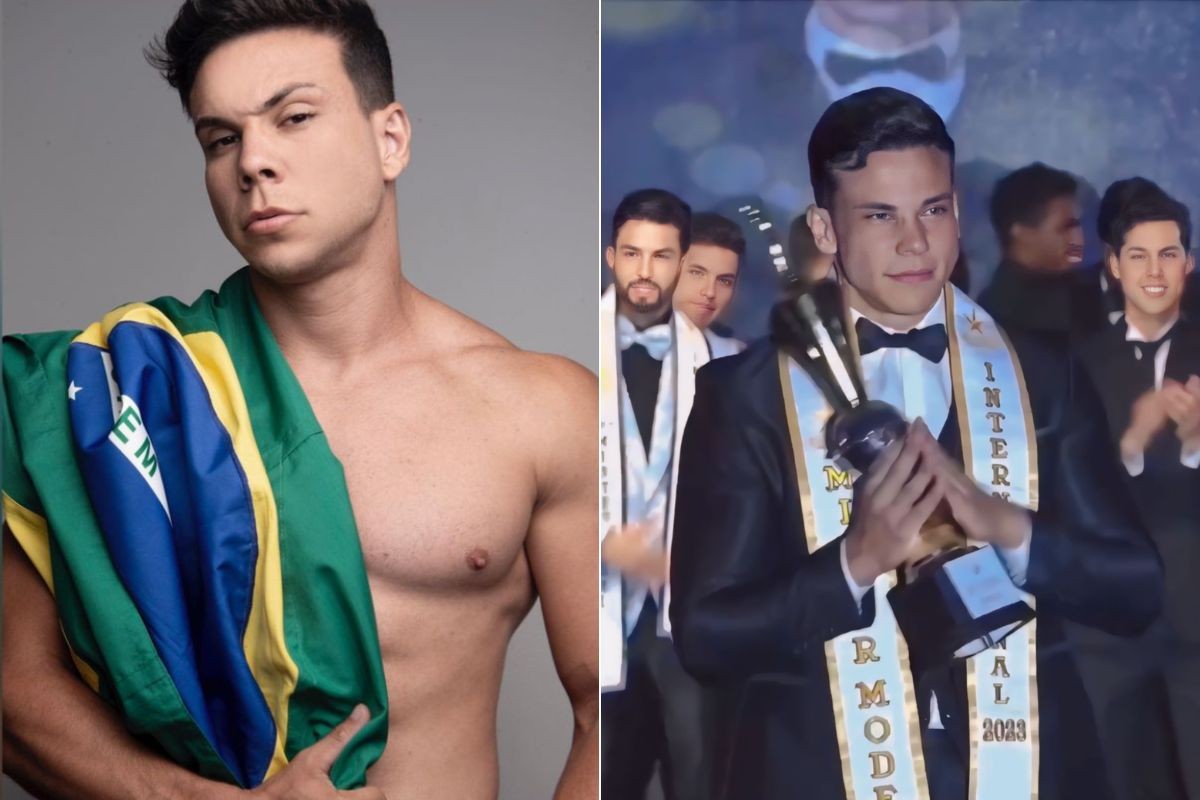 Brasileiro que venceu o Mister Model International após 10 anos sem vitória para o Brasil diz que concurso 'vai muito além da beleza'
