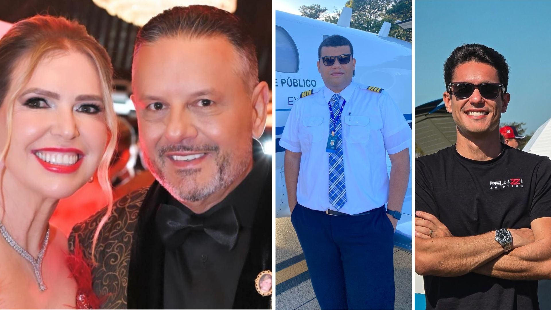 Casal de empresários que ia para feira em SP está entre as vítimas de queda de avião no litoral do RS; piloto também morreu