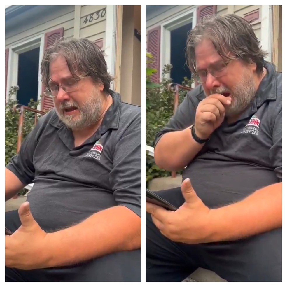 David Carlson, que ele conhecia há cerca de 50 anos — Foto: Reprodução/X