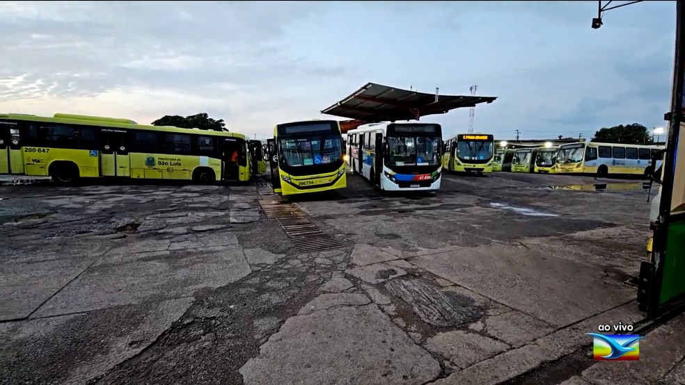 Rodoviários da Grande São Luís anunciam greve nesta segunda-feira — Foto: Reprodução/TV Mirante