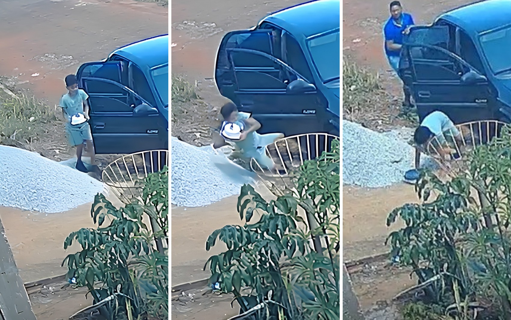 Menino cai com bolo de aniversário da mãe, e cena viraliza; vídeo 