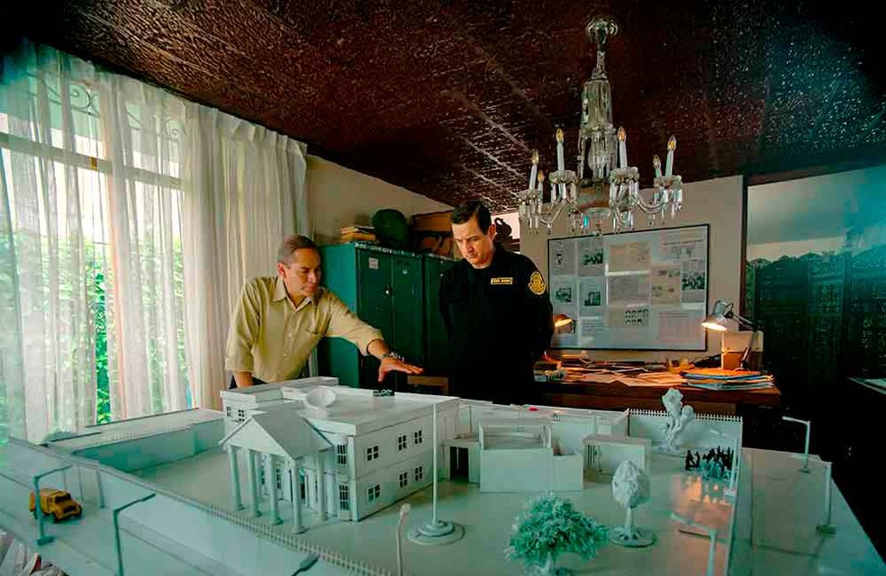 Manquete construída para facilitar missão de resgate retratado no filme 'Chavín de Huántar: El Rescate del Siglo' — Foto: Divulgação