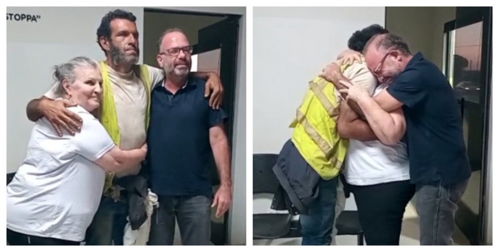 Polícia Rodoviária de Araraquara ajuda família a reencontrar professor universitário desaparecido — Foto: Polícia Rodoviária/Divulgação