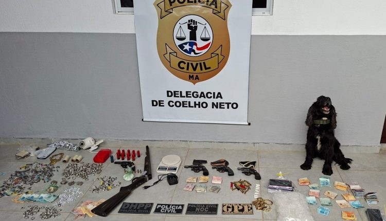 Cinco pessoas são presas em operação da polícia no interior do MA 