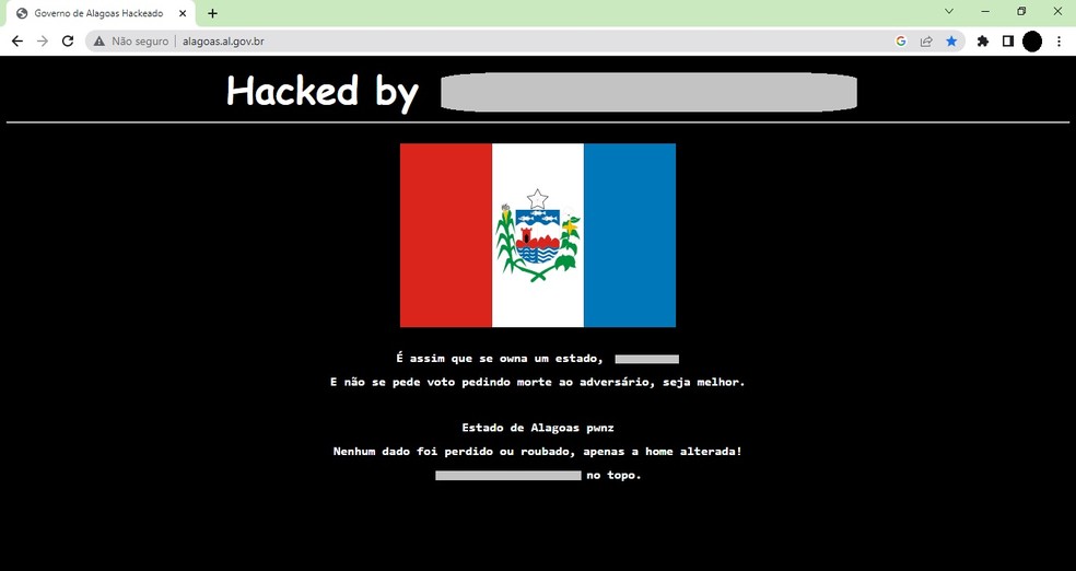 Hackers invadem sites do Governo do Ceará e pedem anulação de