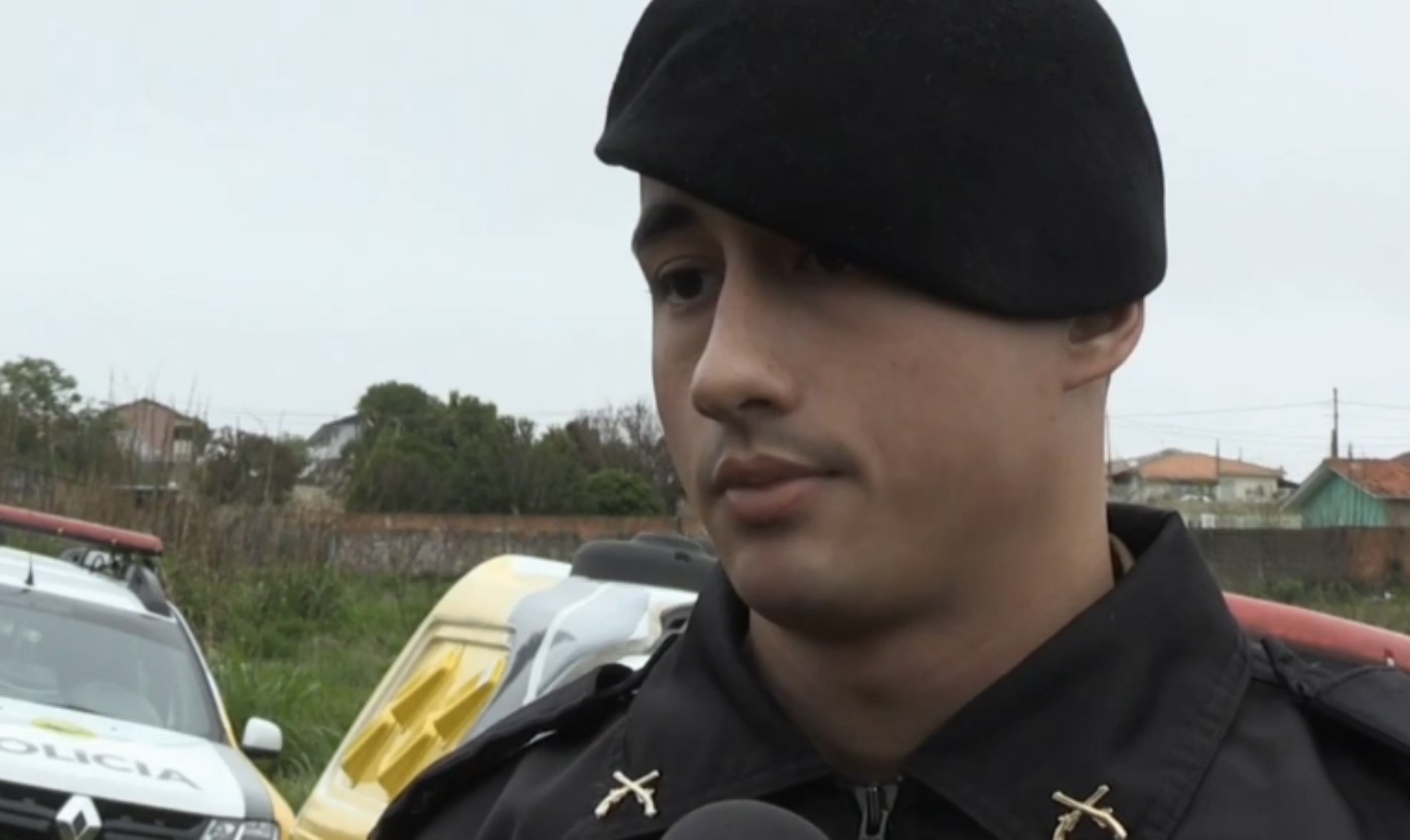 PM do Paraná é suspeito de agredir companheira em festa onde comemorava promoção a capitão