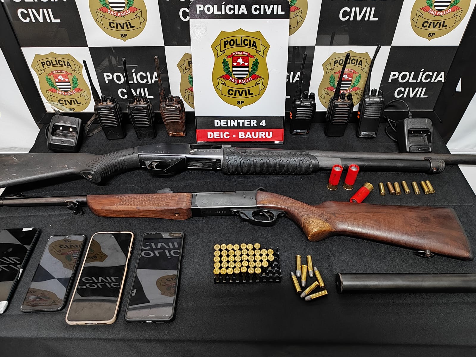 Operação da Polícia Civil prende quadrilha suspeita de furto de tratores no centro-oeste paulista