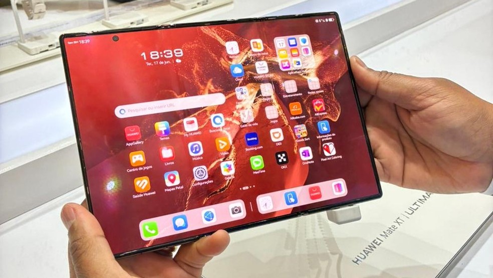 Huawei Mate XT Ultimate Design — Foto: Divulgação/Huawei