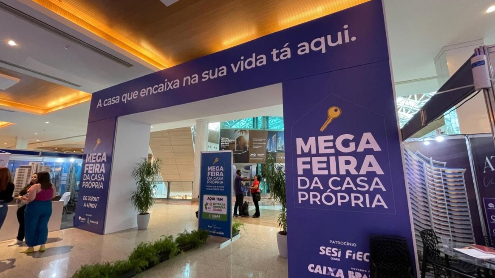 Mega Feira da Casa Própria reúne 25 construtoras e ofertas de imóveis em Fortaleza