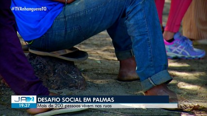 Palmas tem mais de 200 pessoas em situação de rua e que enfrentam a 'invisibilidade'