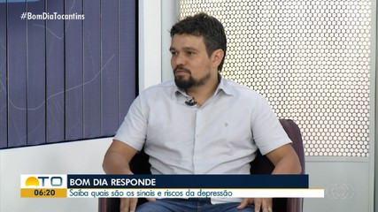 Médico psiquiatra explica como identificar os sinais de depressão no Bom Dia Responde