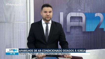 MP abre investigação em Araguaçu após igreja receber doação de aparelhos de ar