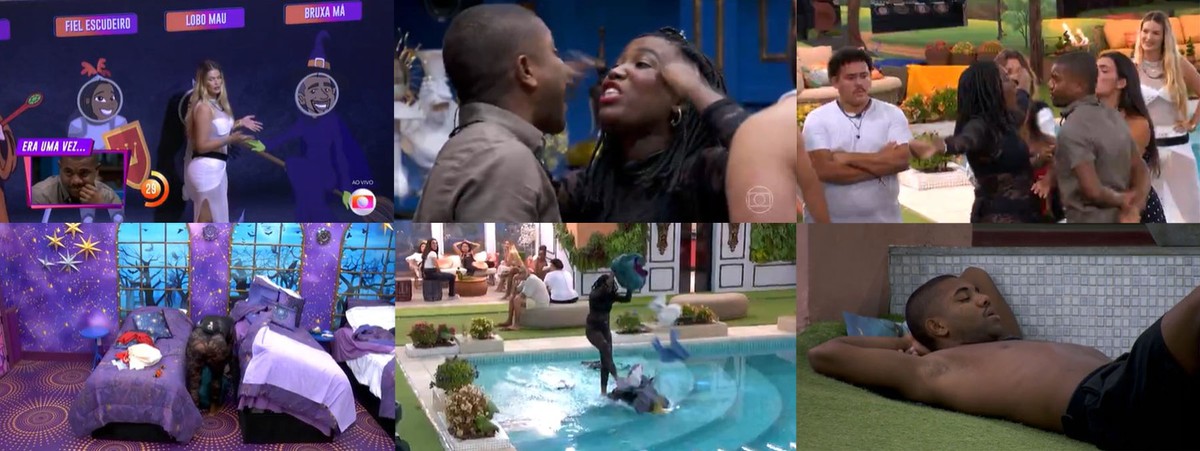 ‘BBB24’: fight between Leidy Elin and Davi involves an exchange of accusations, clothes thrown into the pool and crying;  understand